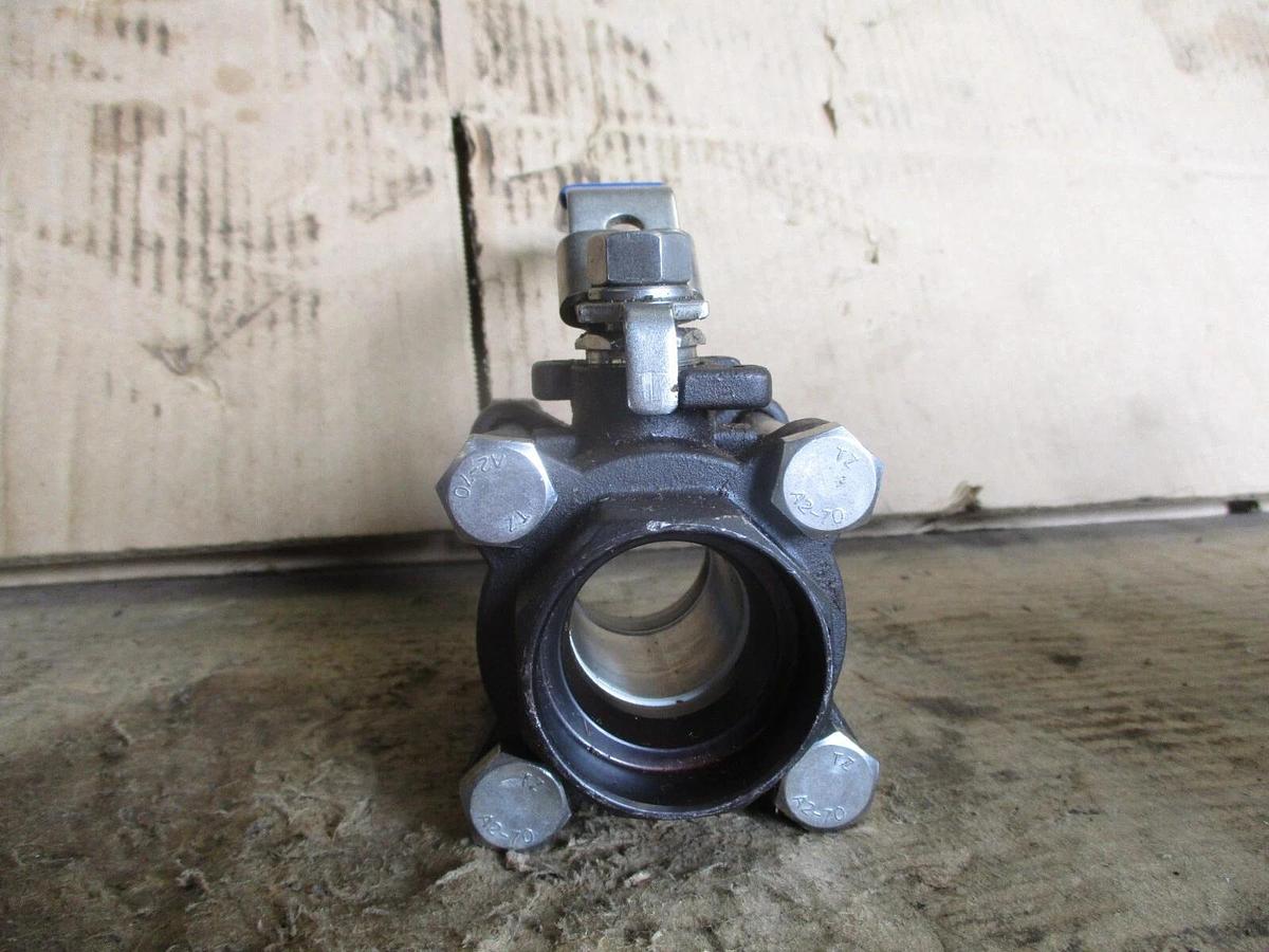 Used OVC 1-1/4" STEEL SOCKET WELD BALL VALVE, #751135J NEW