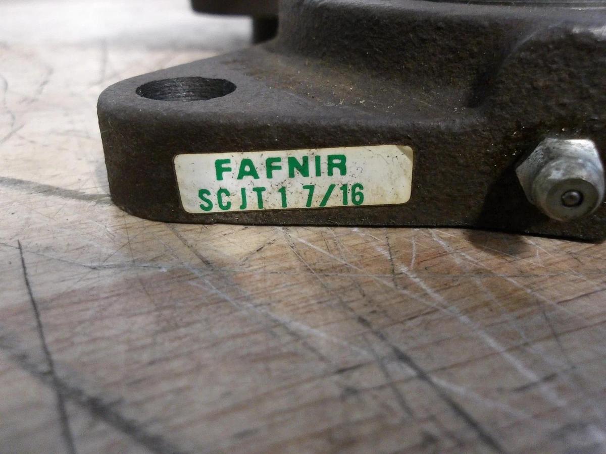 Used FAFNIR SCJT SIDEMOUNT BEARING 1-7/16" (LOT OF 2) #98128G NEW