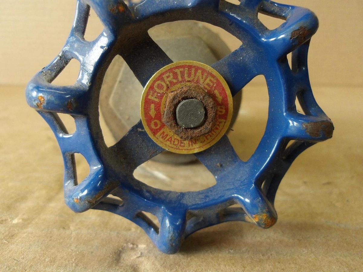 Used FORTUNE 2" BRASS GATE VALVES (LOT OF 2), #79210G NEW