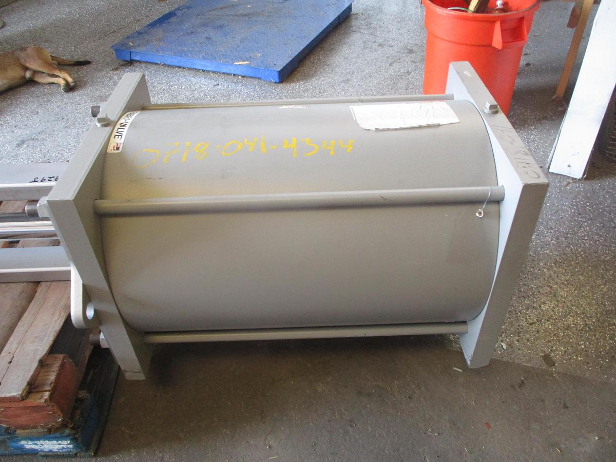 Refurbished FABRI-VALVE 30" PNEUMATIC STAINLESS KNIFE GATE VALVE