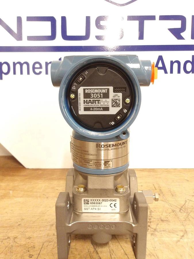 ROSEMOUNT 3051 PRESSURE TRANSMITTER, #8291155G NIB