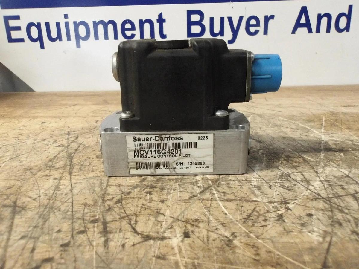 Used SAUER-DANFOSS MCV116G4201 PRESSURE CONTROL VALVE, #825146G USED
