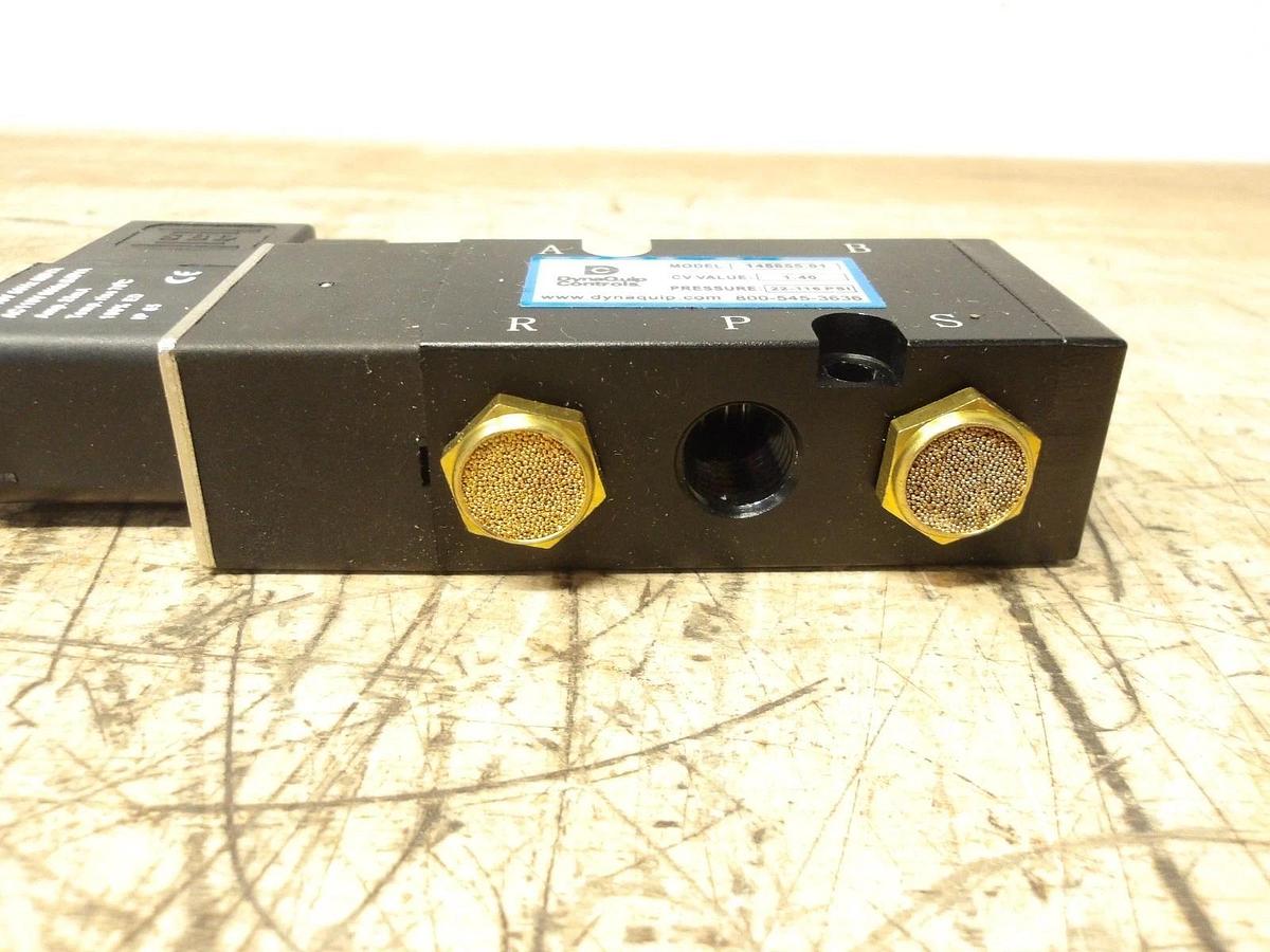 Used DYNAQUIP 145855.01 SOLENOID VALVE, #41912G NEW