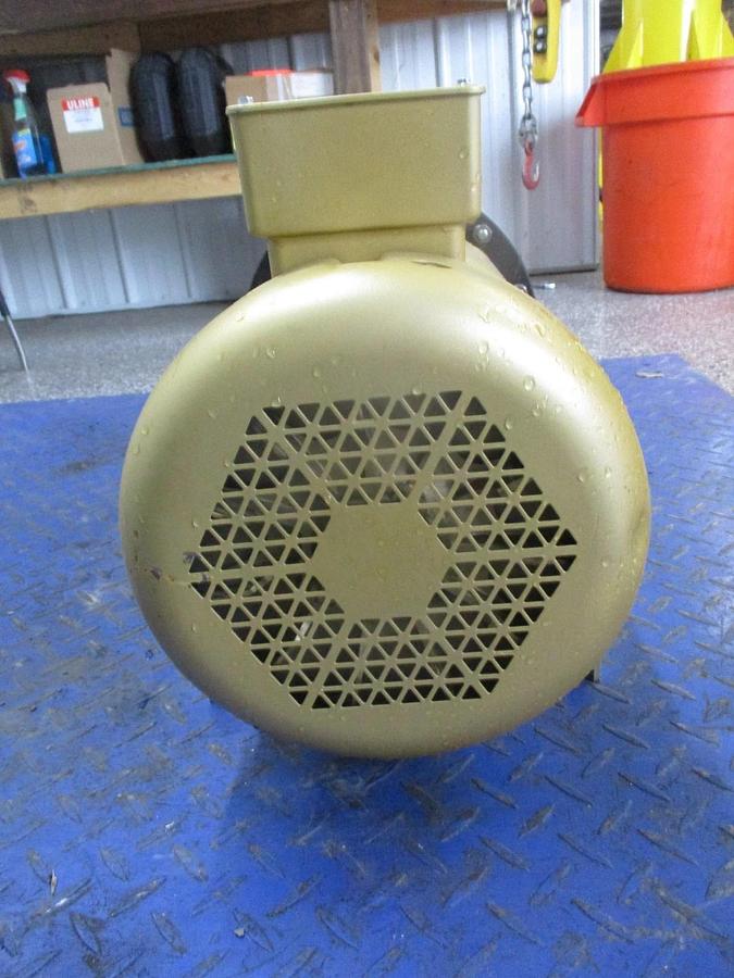 Used EBARA 2" X 2-1/2" STAINLESS 15 HP MOTOR, #6121018J NEW