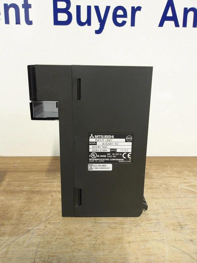 MITSUBISHI A1SX41-S2 INPUT MODULE, #52113G NIB