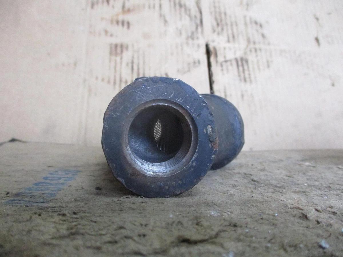 Used 3/4" IRON Y-STRAINER VALVE, #78135J NEW