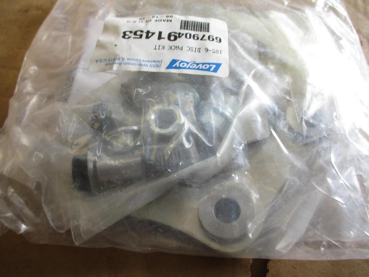 Used LOVEJOY 185-6 DISC PACK KIT 69790491453, #911330J NEW