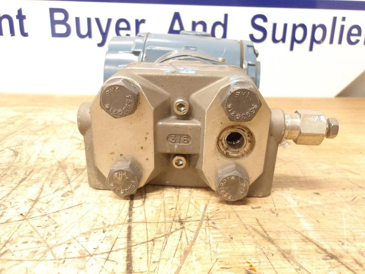 Used ROSEMOUNT 3051 PRESSURE TRANSMITTER, #4101105G USED
