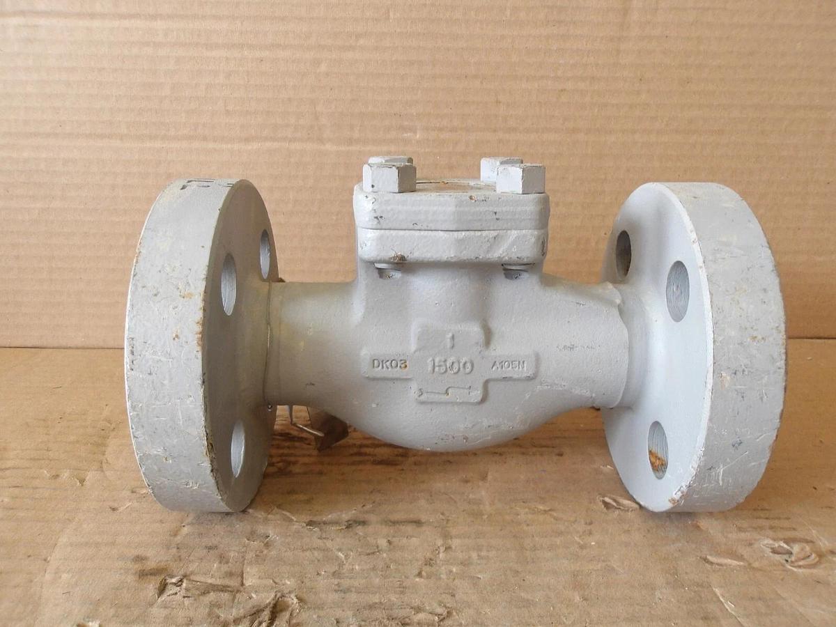 Used ILSHIN 1" FORGED STEEL PISTON CHECK VALVE, #881203G NEW