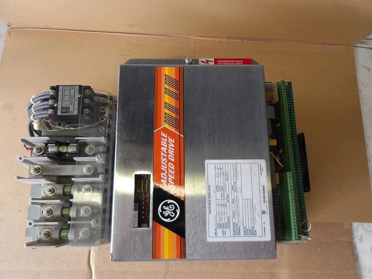 Used GE 7VD ADJUSTABLE SPEED DRIVE, #6191156G NEW