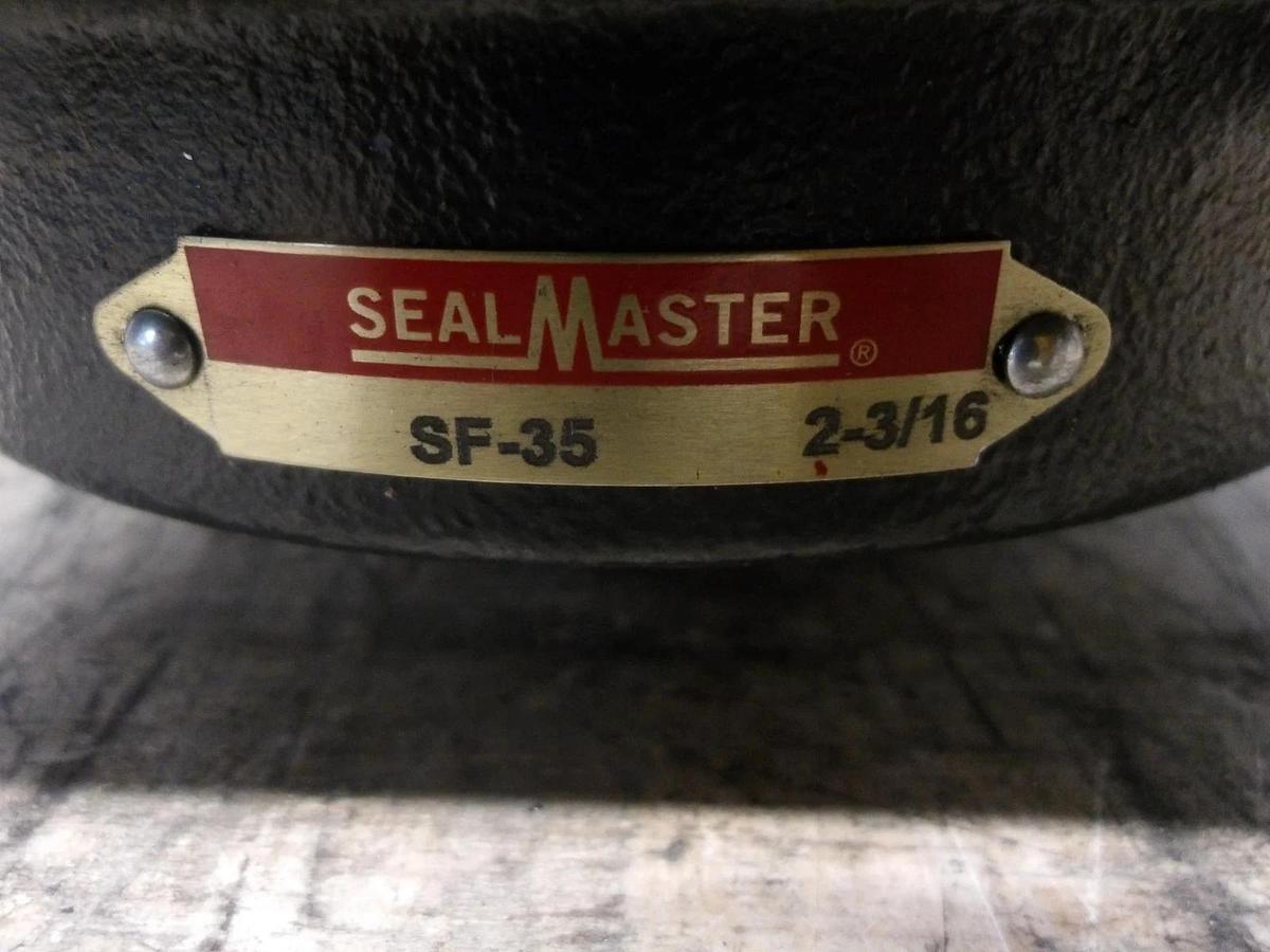 SEAL MASTER SF-35 FLANGED MOUNTED BEARING 2-3/16", #7291034G NIB