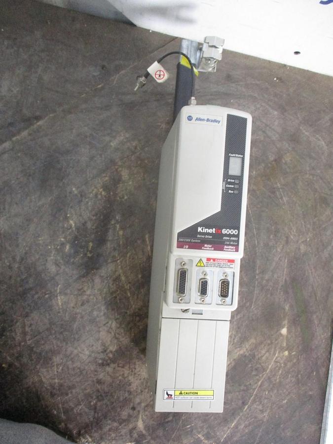 Used ALLEN BRADLEY KINETIX 6000 SERVO DRIVE 2094-AM03, #32332J USED