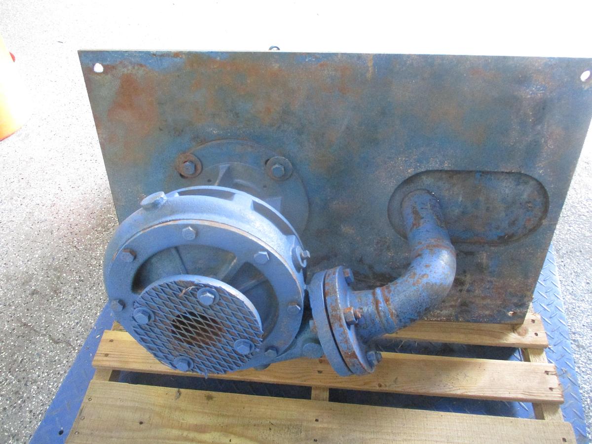 CARVER 3" X 2-1/2" X 10" VERTICAL PUMP WITH 5 HP MOTOR