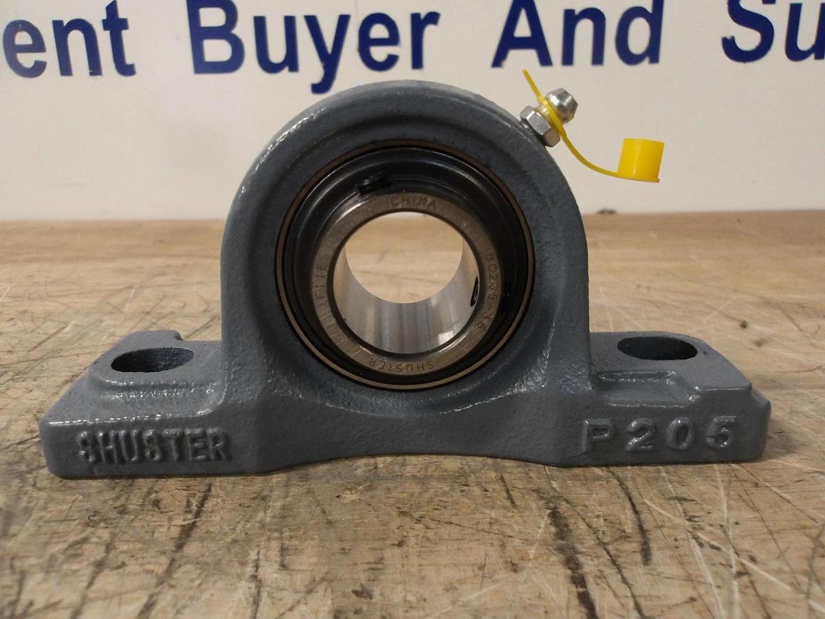 SHUSTER UCP205-16 PILLOW BLOCK BEARING 1" BORE, #7271006G NIB