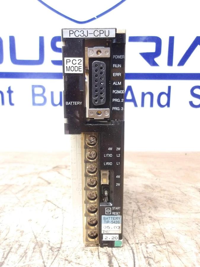Used TOYOPUC PC3J-CPU UNIT, #1281104G USED