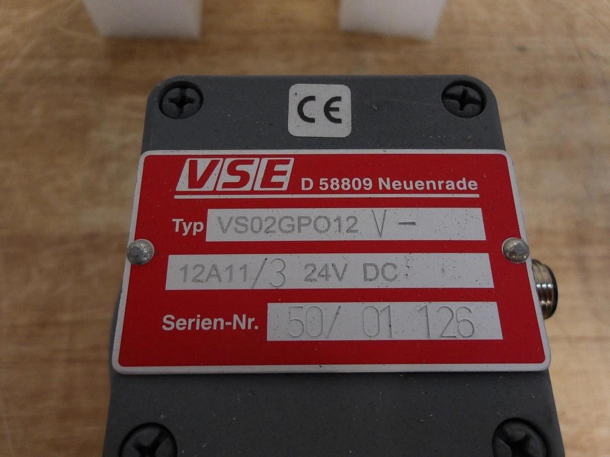 VSE VS02GP012V-12A11/3 GEAR METERING PUMP, #312203G NIB