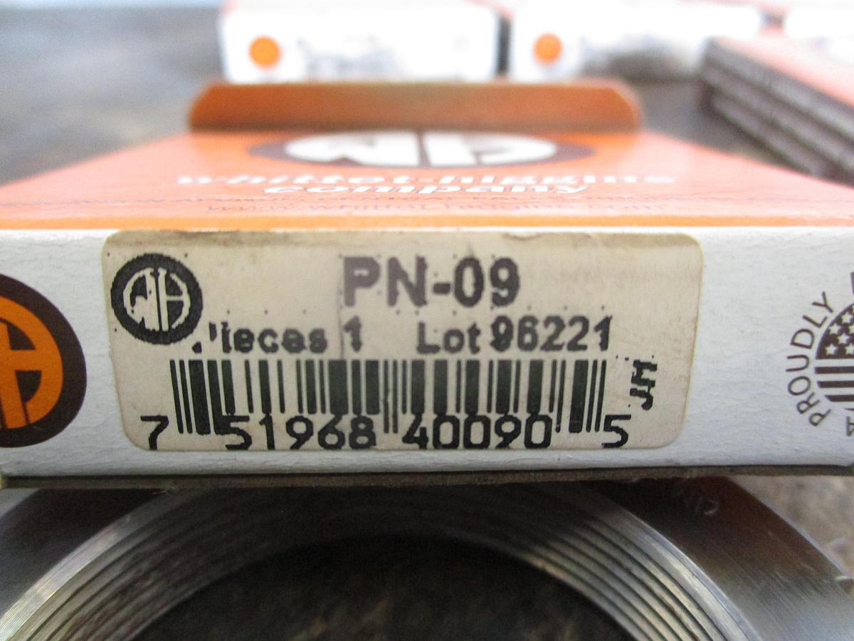 WHITTET-HIGGINS PN-09 PRECISION LOCKNUT (LOT OF 5)