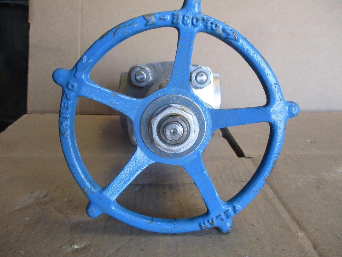 Used VELAN 2" STAINLESS GATE VALVE, #671027J NEW