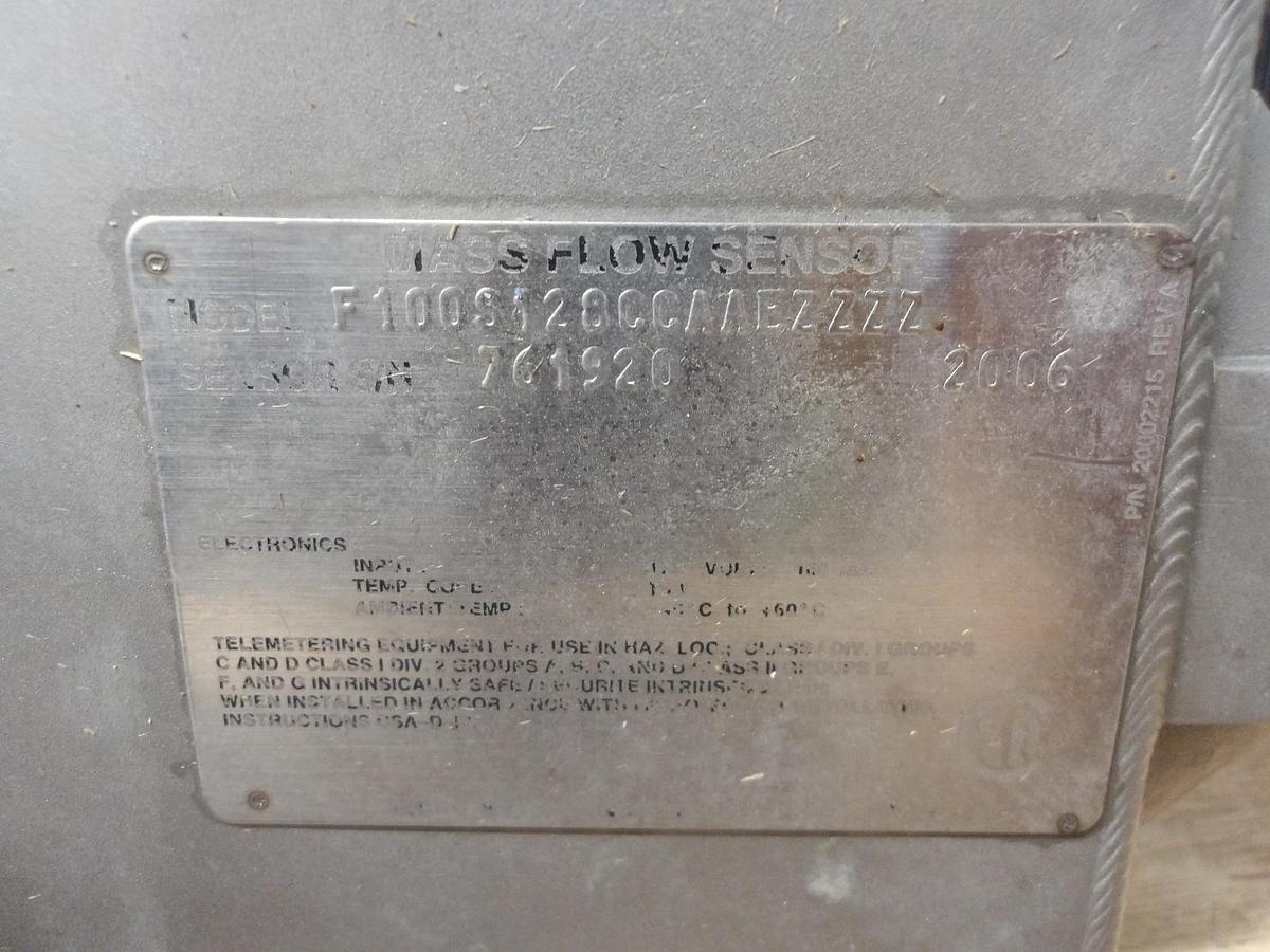 Used MICROMOTION F SERIES 1" MASS FLOW METER