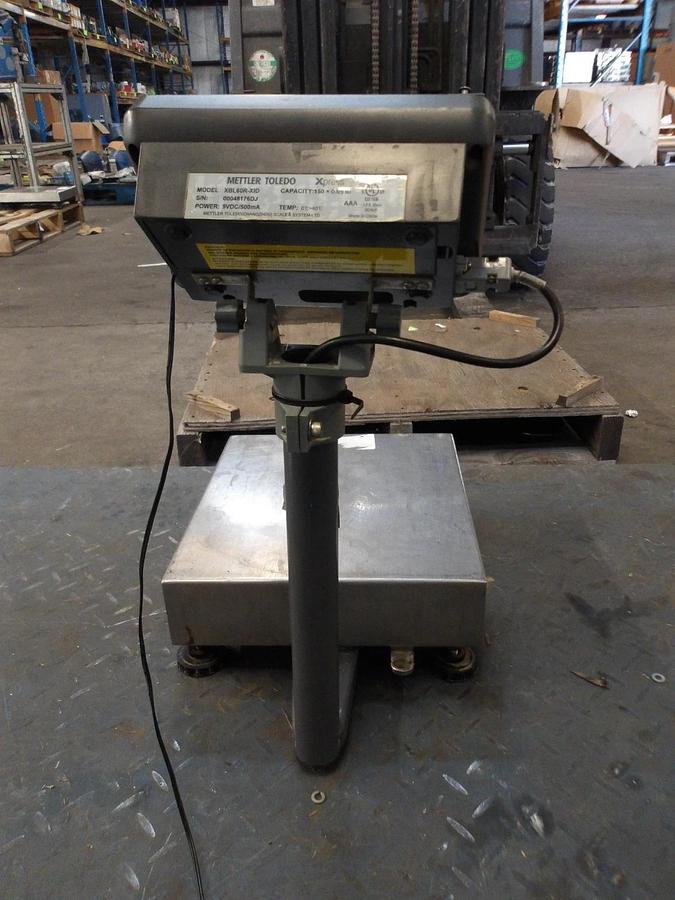 Used METTLER TOLEDO XPRESS DIGITAL SCALE XBL60R-X1D, #812230G USED