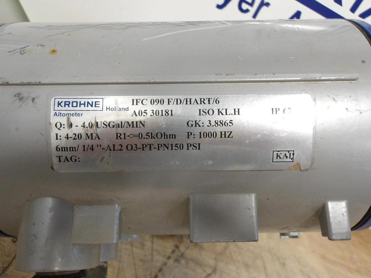 Used KROHE IFC090 TRANSMITTER ALTOMETER, #9161035G PARTS ONLY