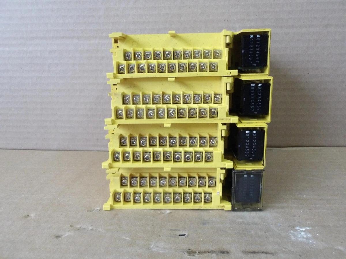 Used FANUC A1D16D INPUT MODULES (LOT OF 4), #79156G USED