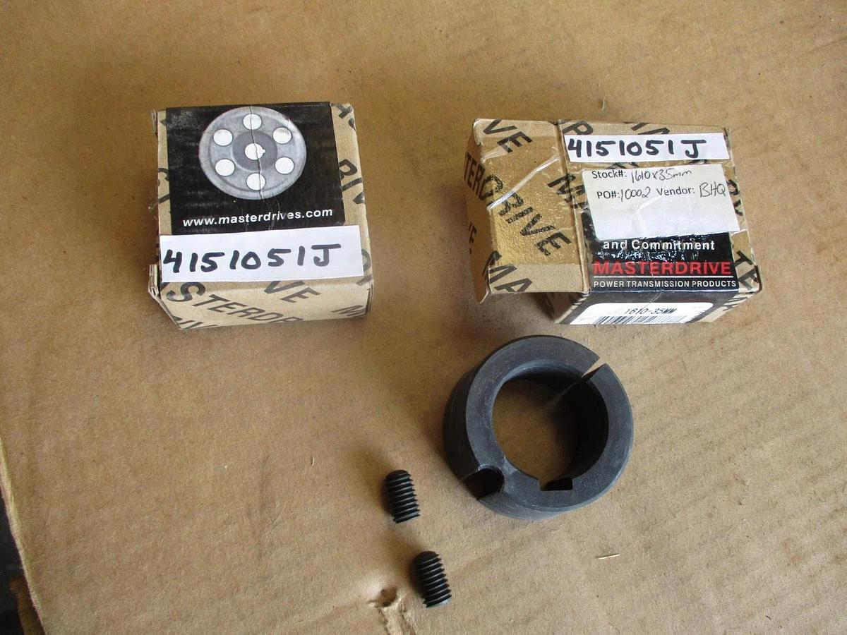 MASTERDRIVE 1610-35MM TAPER LOCK BUSHING (LOT OF 2) #4151051J NIB