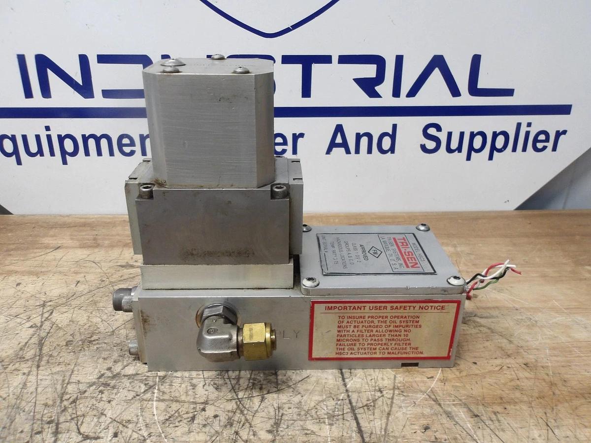 Used TRI-SEN HSC3-011-0H SERVO VALVE, #820814G USED
