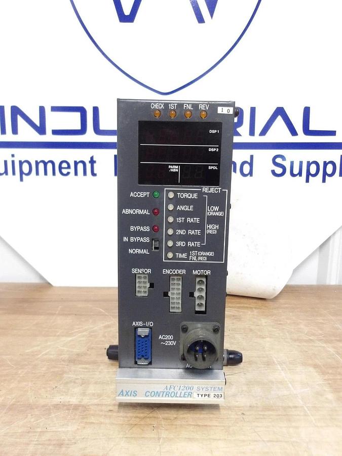 Used FEC AFC1200 AXIS CONTROLLER, AXIS 203A, #310848G REMANUFACTURED