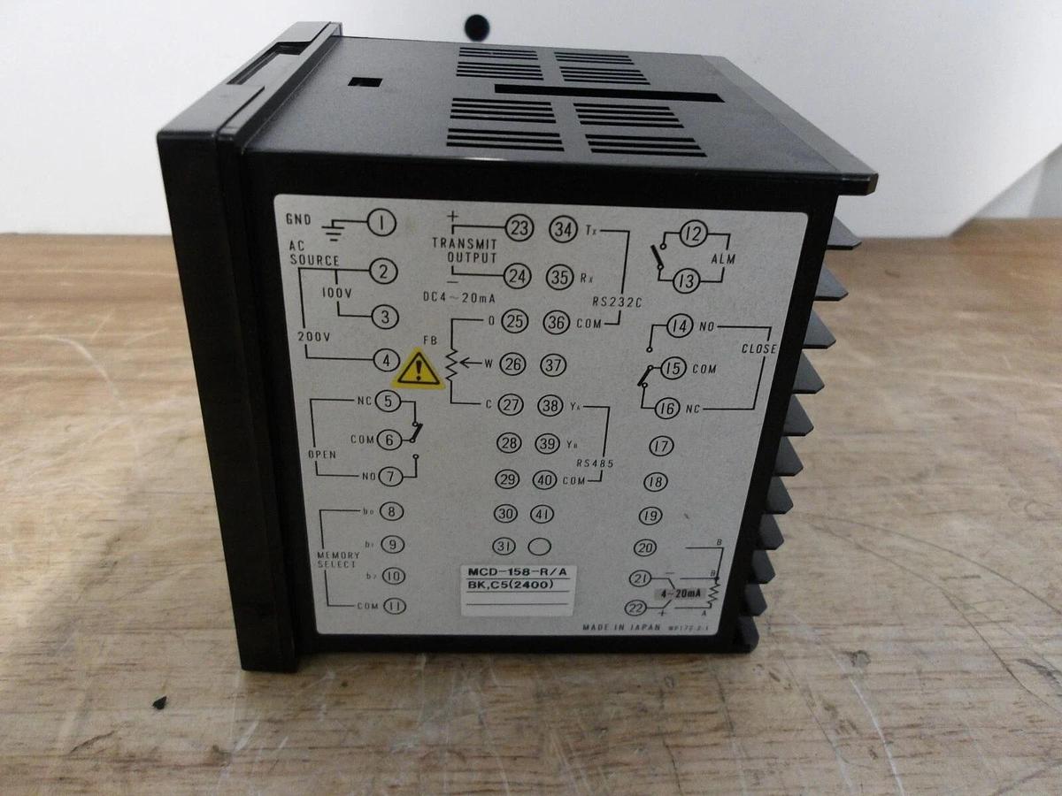 Used SHINKA MCD-158-R/A-BK-C5-(2400) MULTI RANGE UNIT, #324135G NEW