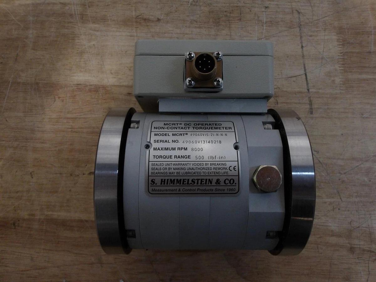 HIMMELSTEIN MCRT-49060V(5-2)-N-N-N DC NON-CONTACT TORQUEMETER, #324300G NIB