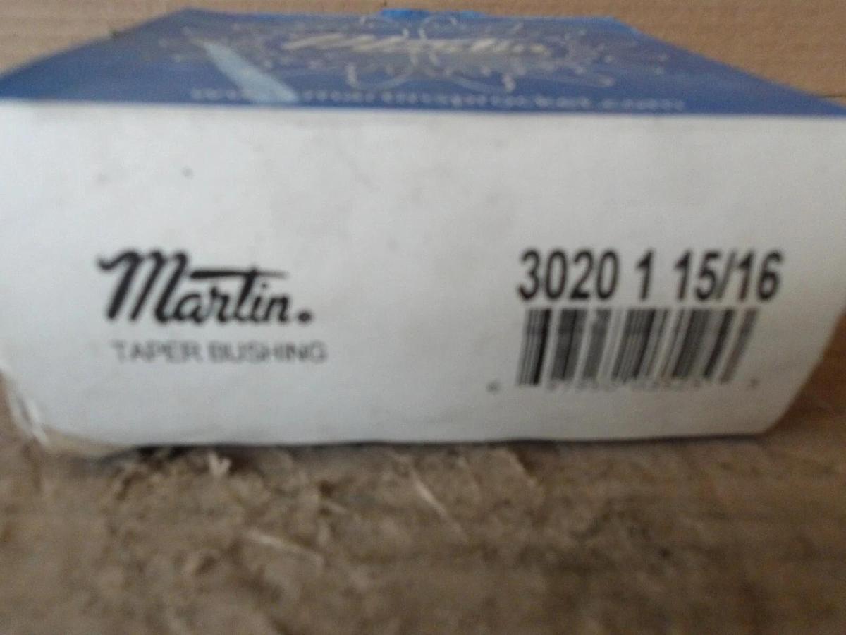 MARTIN 3020 TAPER BUSHING (LOT OF 2) #861210G NIB