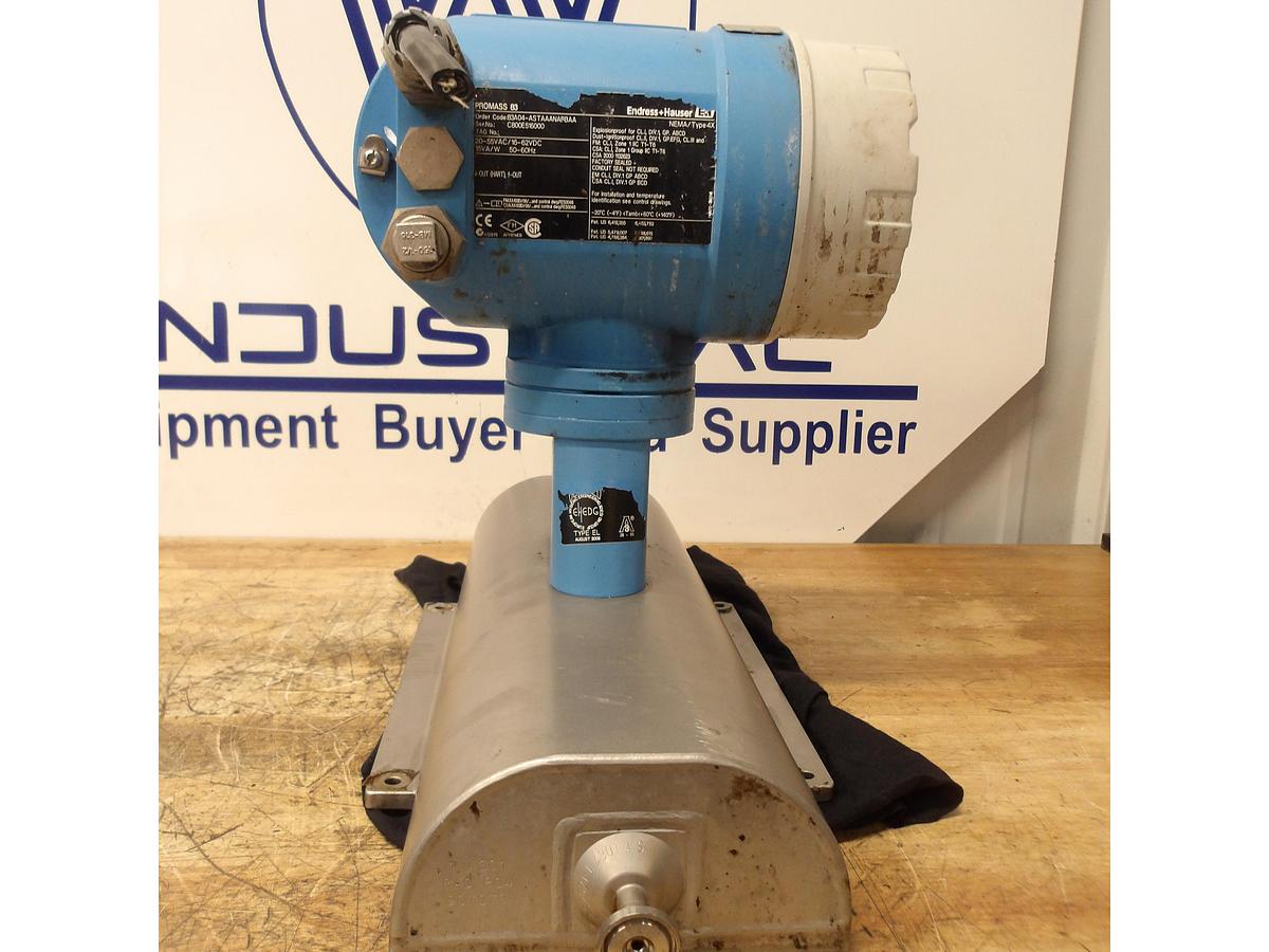 Used ENDRESS HAUSER 83A04-ASTAAANABBAA MASS FLOW TUBE 1/8"