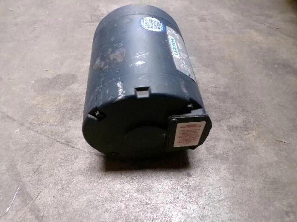 Used LEESON 1/3 HP MOTOR, FR C56C, 1725 RPM, 208-230/460, #416220L NEW