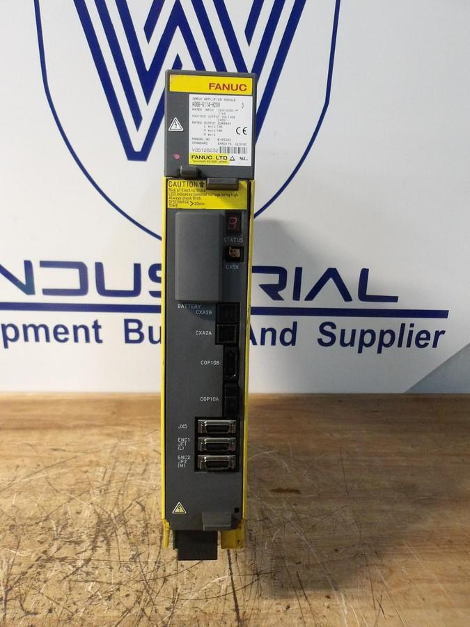 Used FANUC A063-6114-H209 SERVO AMPLIFIER MODULE, #1218316G USED