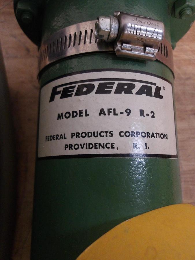 Used FEDERAL AFL-9-R-2 DIMENSIONAIR PRESSURE UNIT, #814138G USED