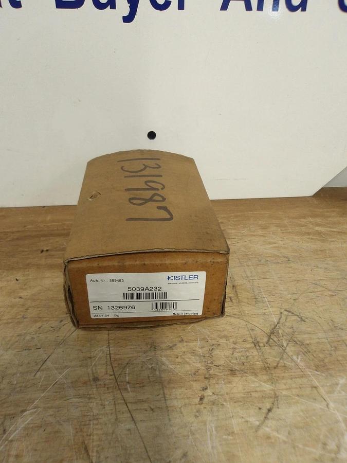 KISTLER 5039A232 CHARGE AMPLIFIER, #6101051G NIB