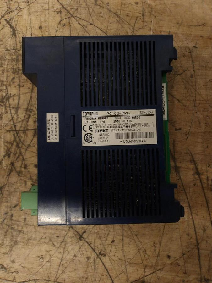 Used TOYOPUC PC10G-CPU MODULE, #51331G USED