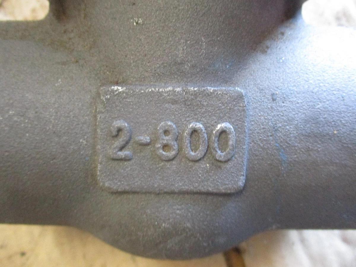 Used SMP 2" STEEL GATE VALVE, #75903J NEW