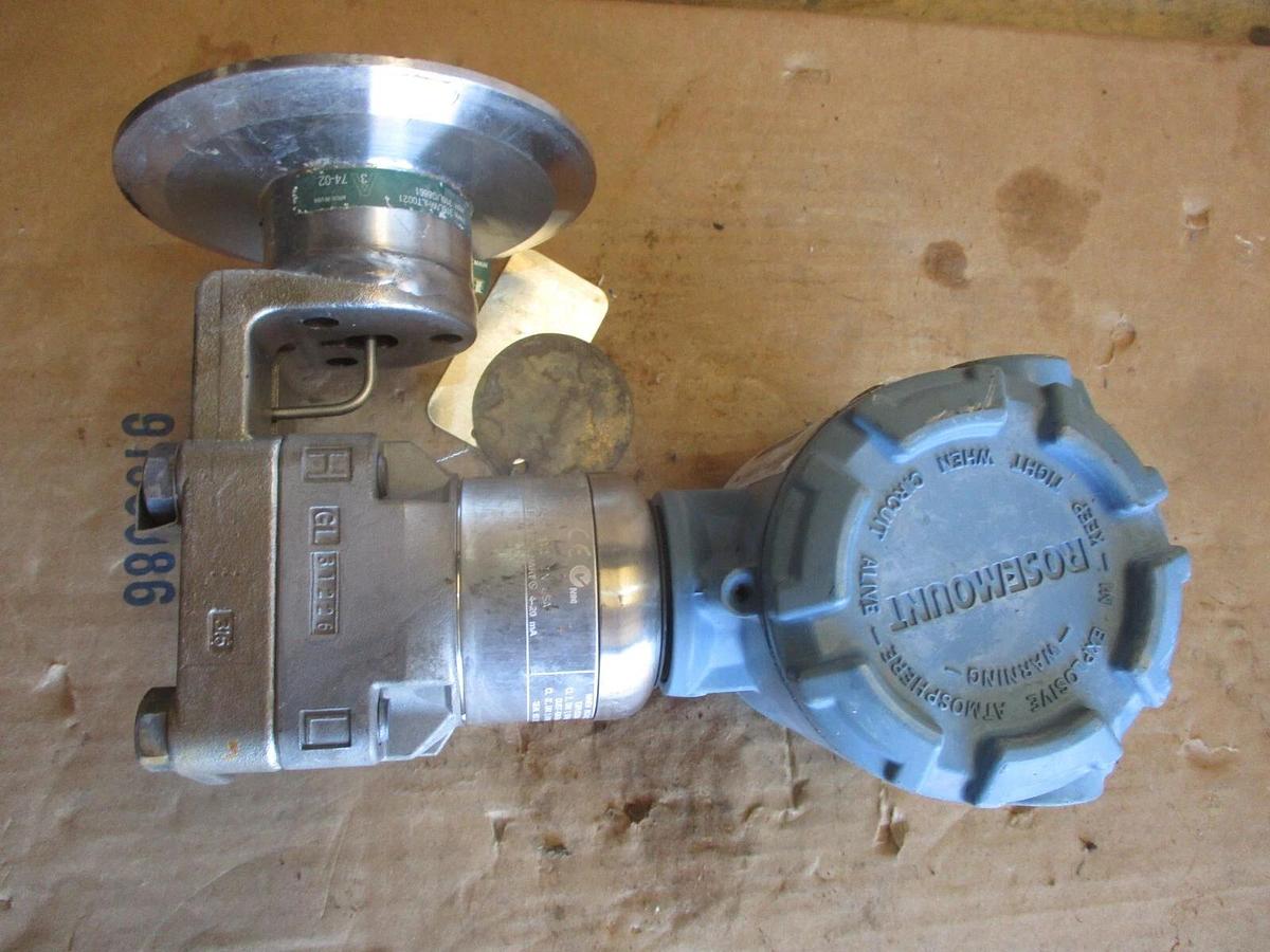 Used ROSEMOUNT 3051 PRESSURE TRANSMITTER, #971126J USED