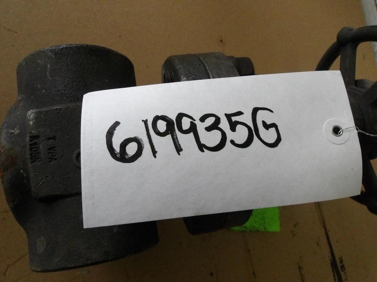 Used VOGT 2" FORGED STEEL GATE VALVE SW12111, #619935G NEW