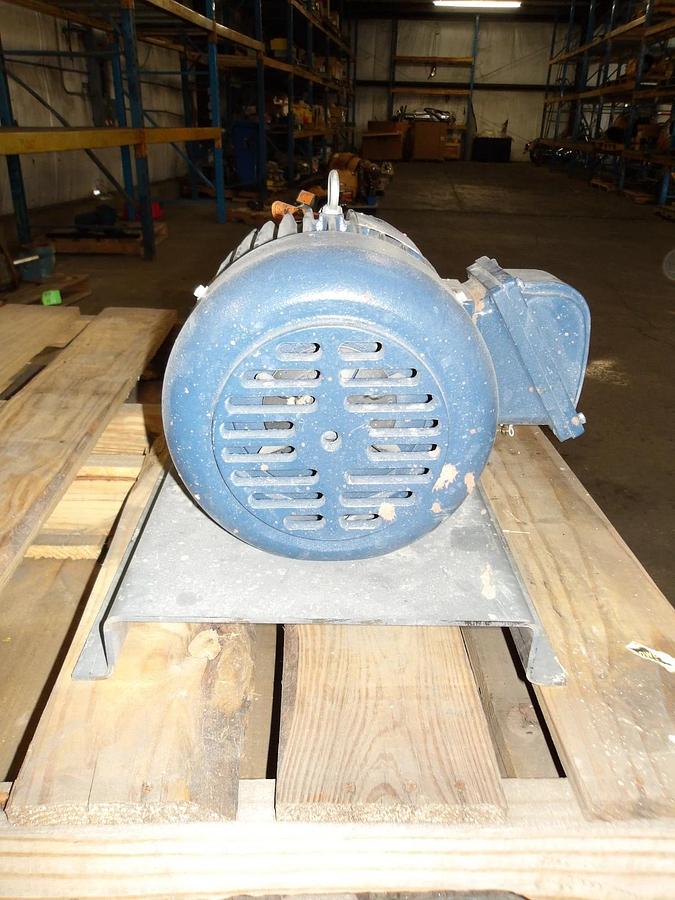 Used ROPER 1-1/2" PUMP W/ 5 HP MOTOR, 1-AM16, #11101046GJW NEW
