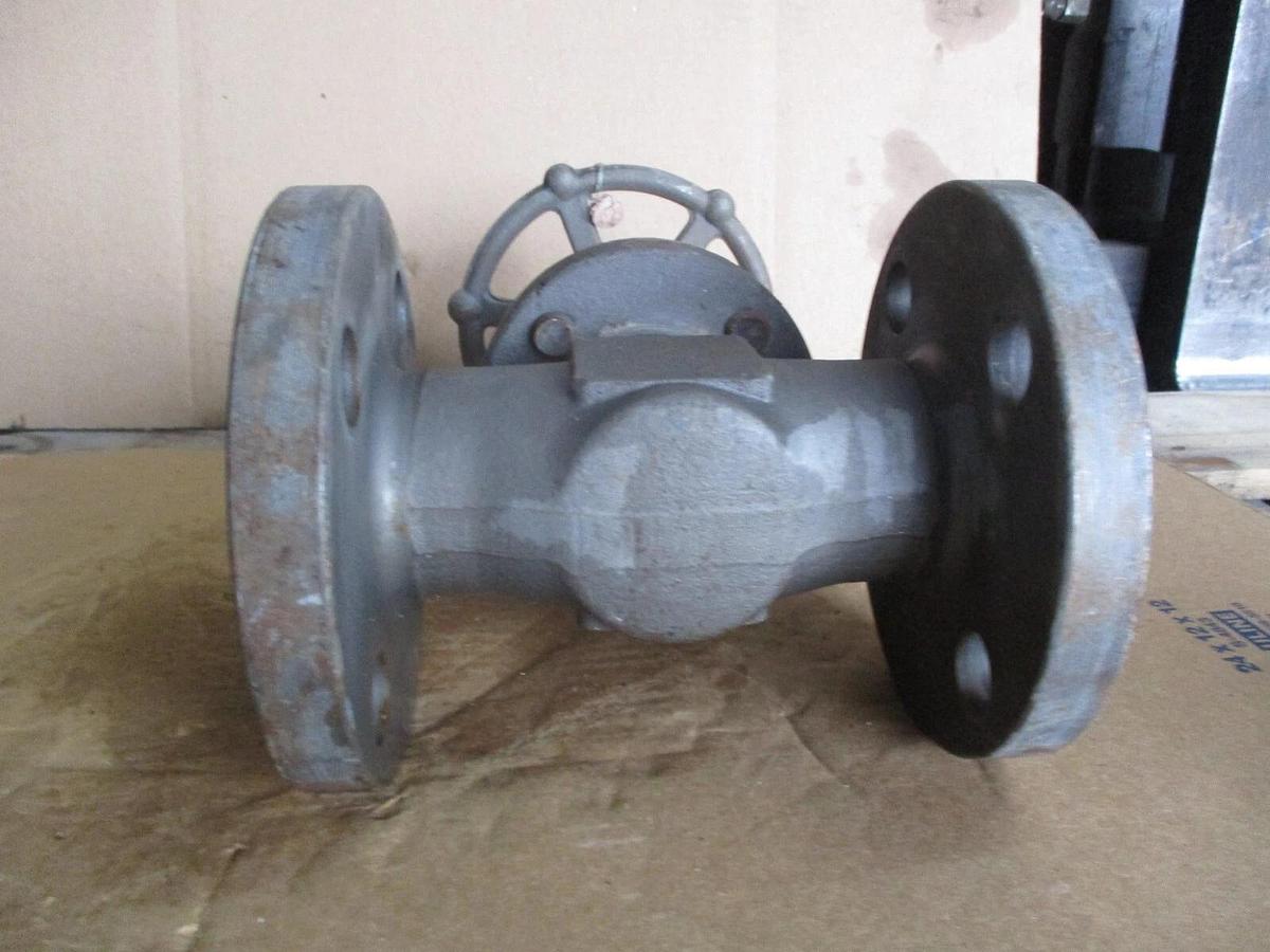 Used VOGT 1-1/2" IRON GATE VALVE, #68901J NEW
