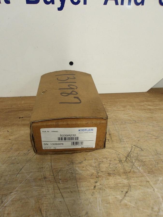 KISTLER 5039A232 CHARGE AMPLIFIER, #6101051G NIB