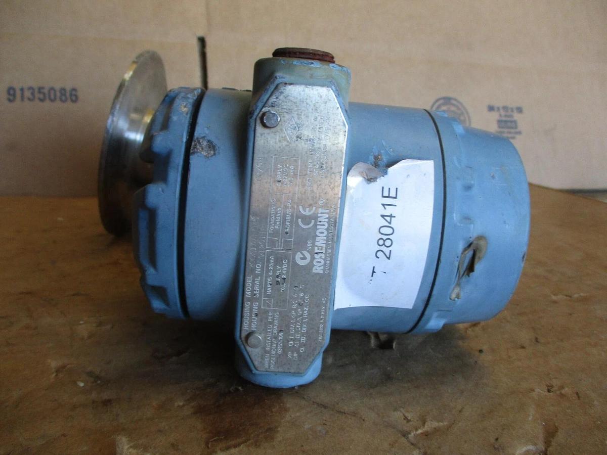 Used ROSEMOUNT 3051 PRESSURE TRANSMITTER, #971053J USED