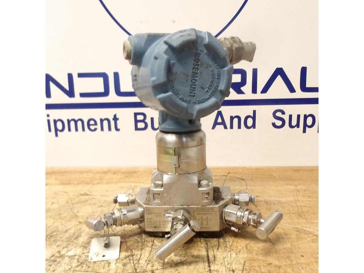 Used ROSEMOUNT 3051 PRESSURE TRANSMITTER
