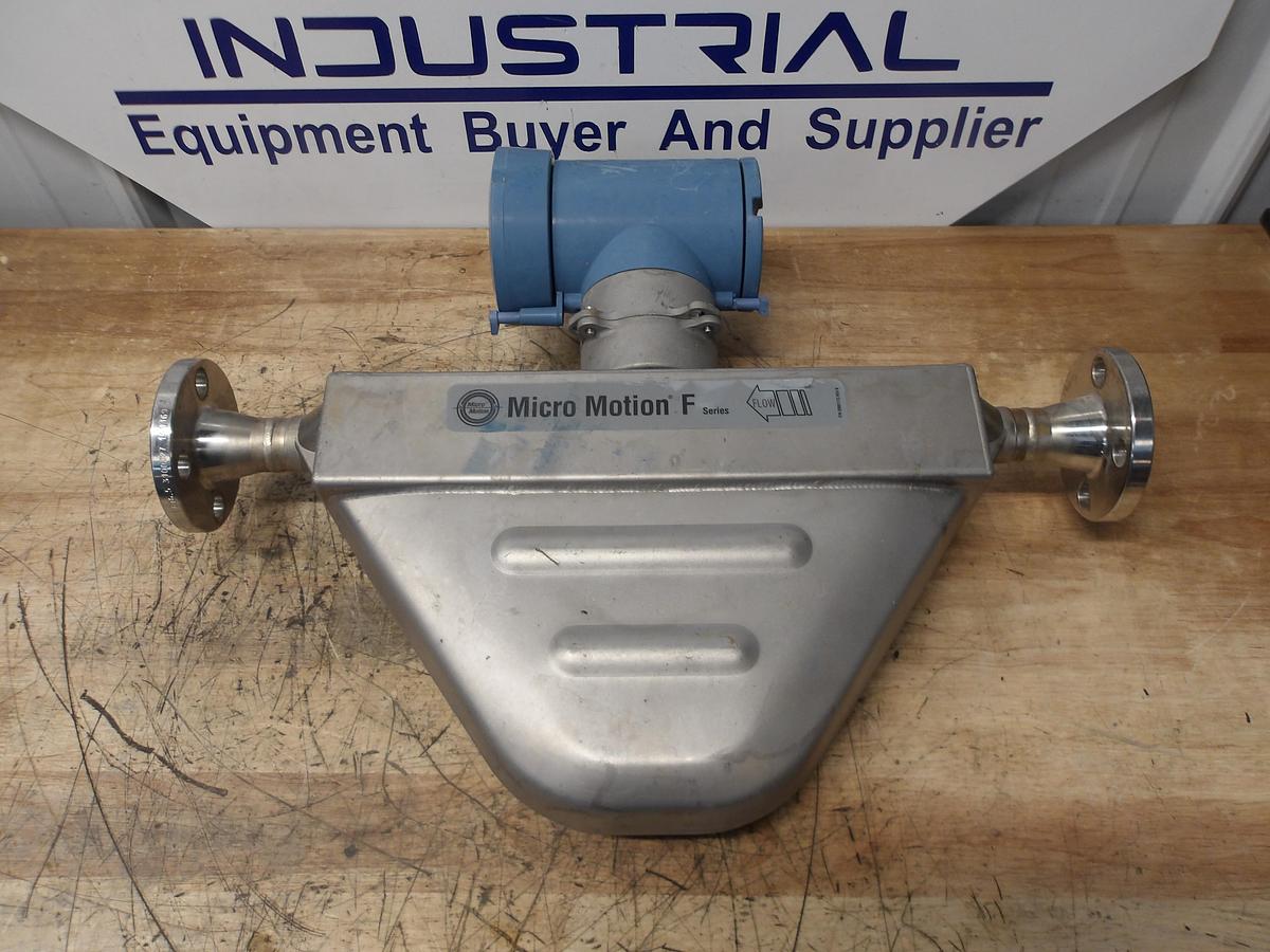 Used MICROMOTION F SERIES 1" MASS FLOW METER