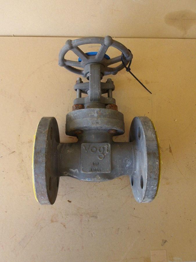 Used VOGT FORGED1-1/2" STEEL GATE VALVE, #67305G NEW