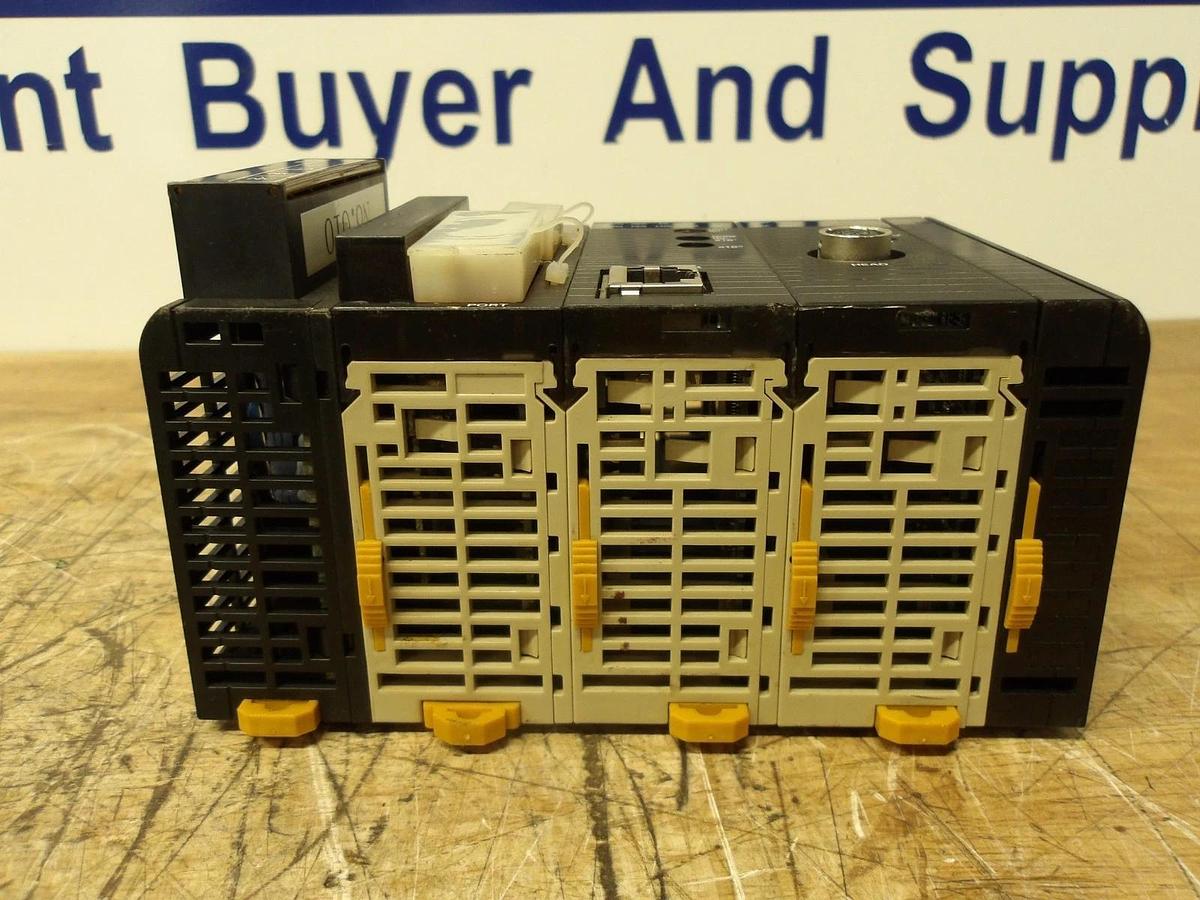Used OMRON RACK W/ POWER SUPPLY CPU AND 2 CARDS, #12301130G USED
