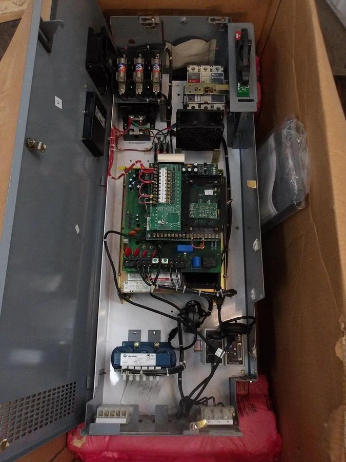 Used ALLEN BRADLEY 1336F CENTERLINE BUCKET W/ 10 HP DRIVE, #1030920G USED